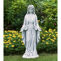 Outdoor Blessed Mary Statue | Wayfair